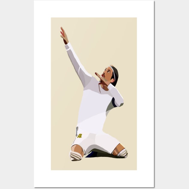 Real Madrid's Sergio Ramos Wall Art by Webbed Toe Design's